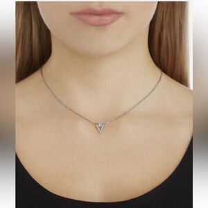 Swarovski FUNK SMALL CRYSTAL NECKLACE CHEVRON 5241271 no box